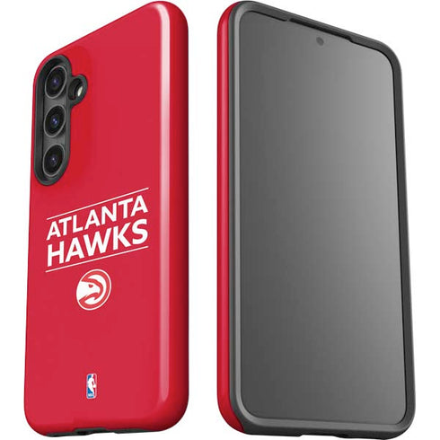 NBA Atlanta Hawks Standard - Red Galaxy S25 Impact Case
